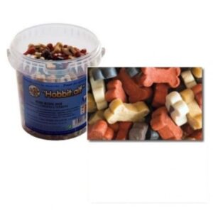 Golosinas mini huesitos mix pollo, cordero, terneras y salmón 500g